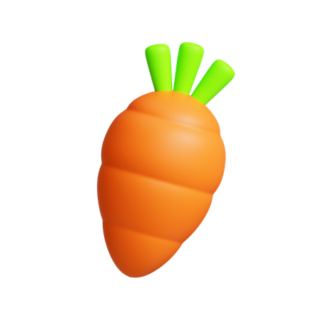 Zanahoria  3D Icon