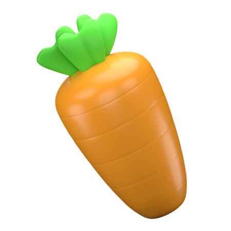 Zanahoria  3D Icon