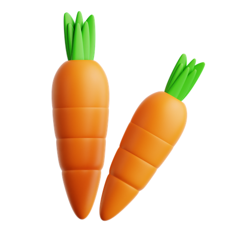Zanahoria  3D Icon