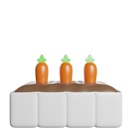 Zanahorias  3D Icon