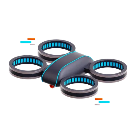 Drone  3D Icon