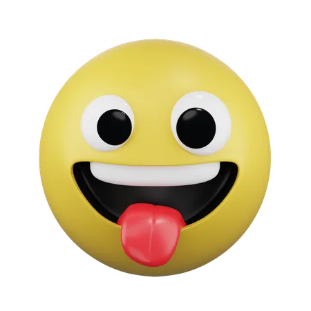 Zany Face  3D Icon