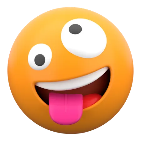 Zany Face  3D Icon