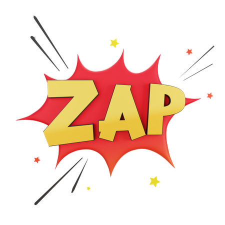 Zap 3D Icon