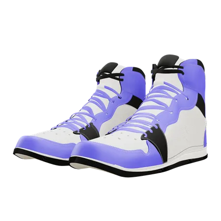 Zapatos de baloncesto  3D Icon