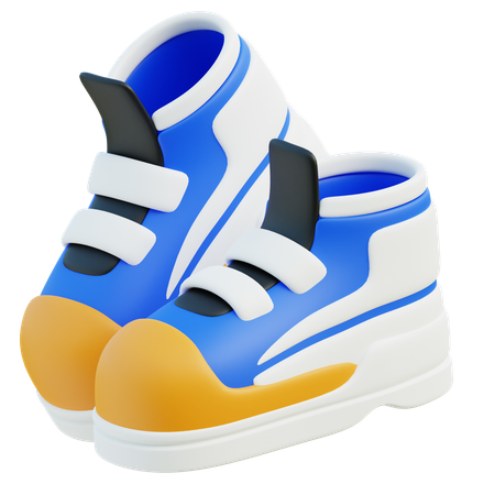 Zapatos para correr  3D Icon