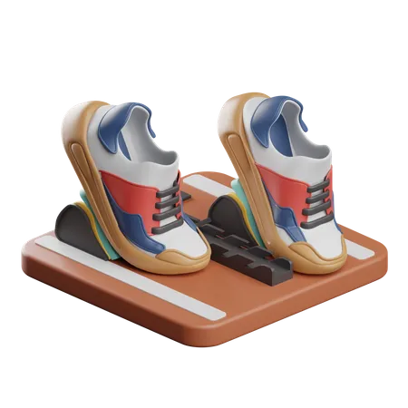 Zapatos para correr  3D Icon
