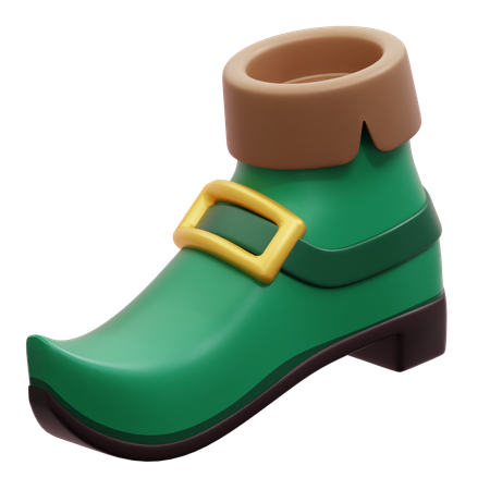 Zapato de san patricio  3D Icon