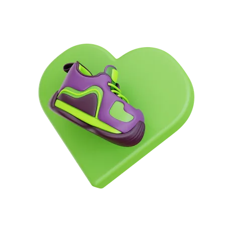 Zapatos de amor  3D Icon