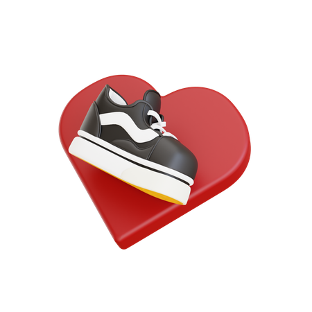 Zapatos de amor  3D Icon