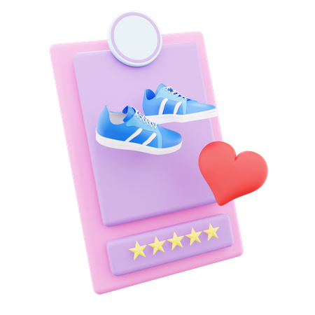 Comentarios de zapatos  3D Icon