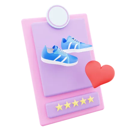 Comentarios de zapatos  3D Icon