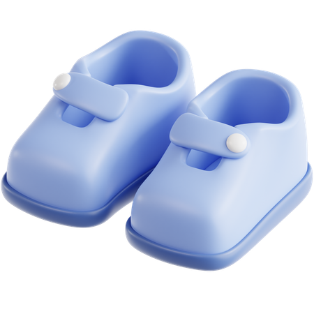 Zapatos de bebé  3D Icon