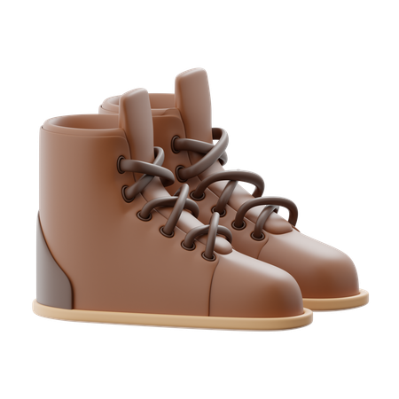 Los zapatos de cuero  3D Icon