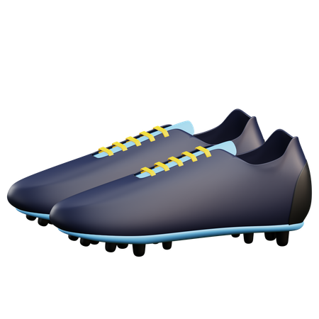 Zapatos de fútbol  3D Icon