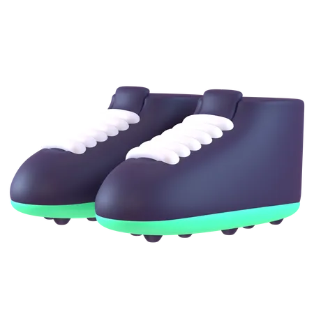 Zapatos de fútbol  3D Icon