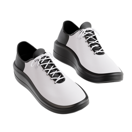 Zapatos de golf  3D Icon