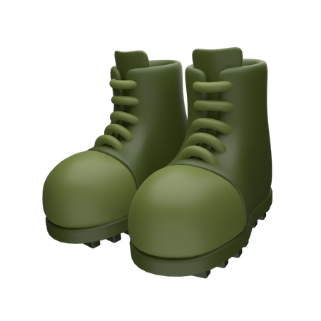Zapatos de goma  3D Icon