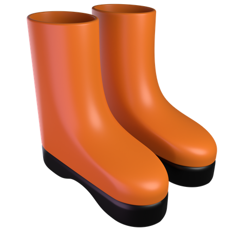 Zapatos de granjero  3D Icon