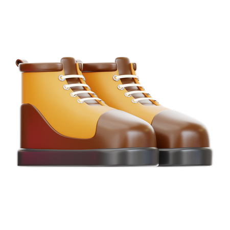 Zapatos de viaje  3D Icon