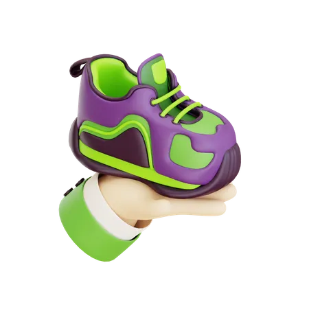 Zapatos de mano  3D Icon