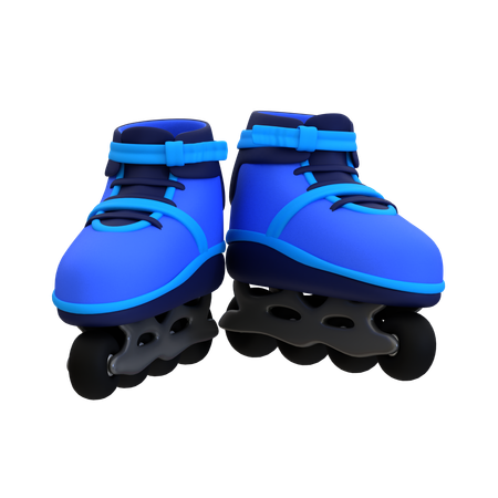 Zapatos con ruedas  3D Icon