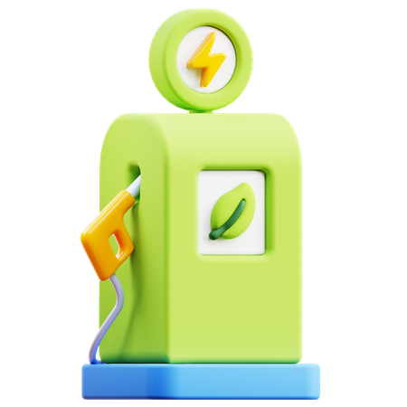 Zapfsäule  3D Icon