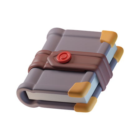 Zauberbuch  3D Icon