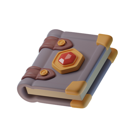 Zauberbuch  3D Icon