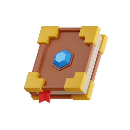 Zauberbuch  3D Icon