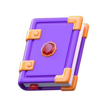 Zauberbuch  3D Icon