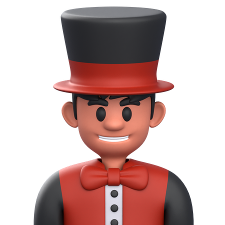 Zauberer  3D Icon