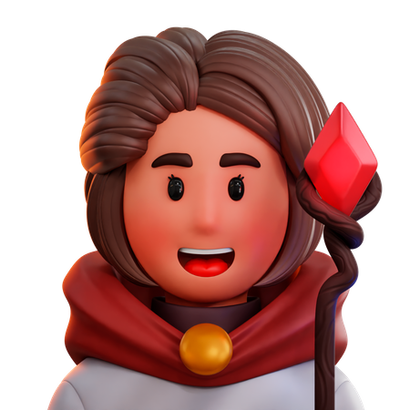 Zauberer  3D Icon