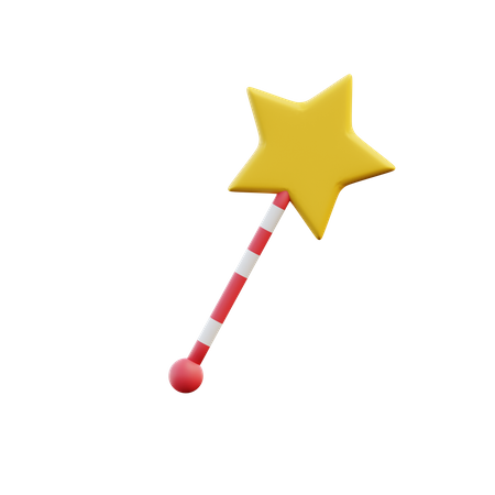 Zauberstab  3D Icon