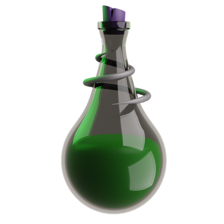 Zaubertrankflasche  3D Icon