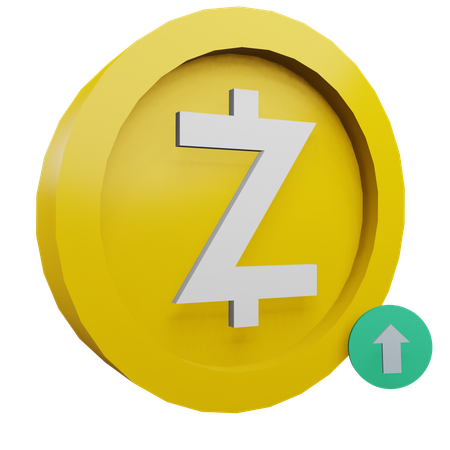 Zcash  3D Icon
