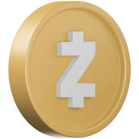 Zcash  3D Icon