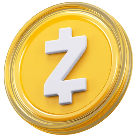 Zcash  3D Icon