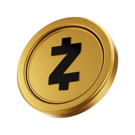 Zcash  3D Icon