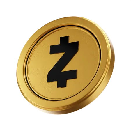 Zcash  3D Icon