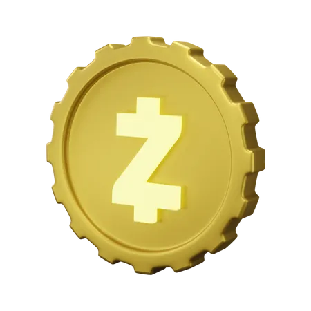 Zcash  3D Icon