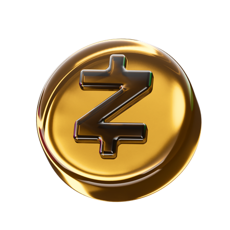 Zcash  3D Icon