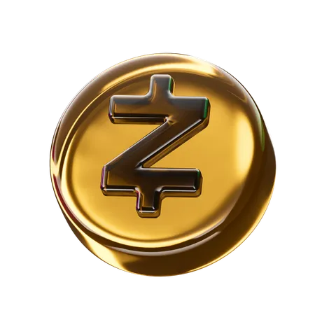 Zcash  3D Icon