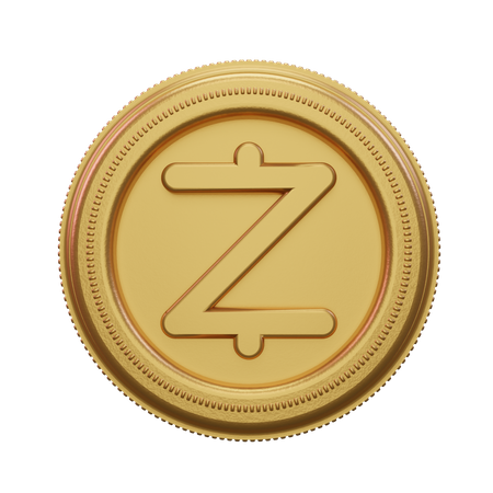 Zcash  3D Icon