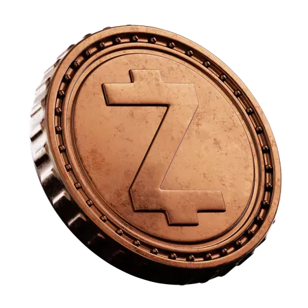 Zcash  3D Icon