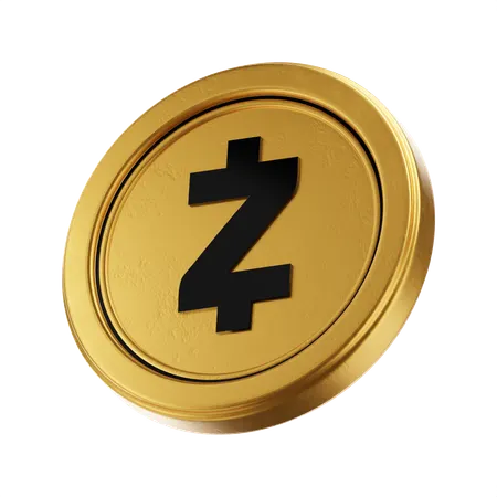 Zcash  3D Icon