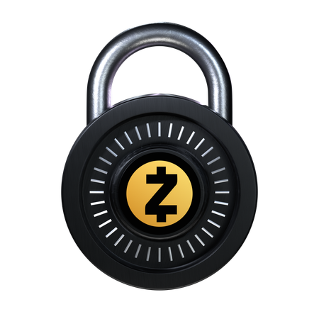 Zcash  3D Icon