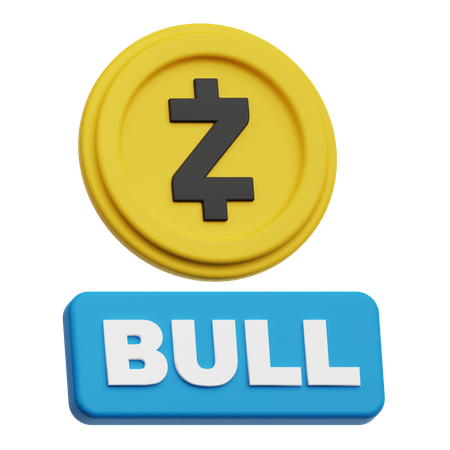 Taureau ZCash  3D Icon