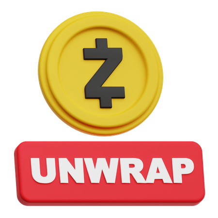 Zcash auspacken  3D Icon