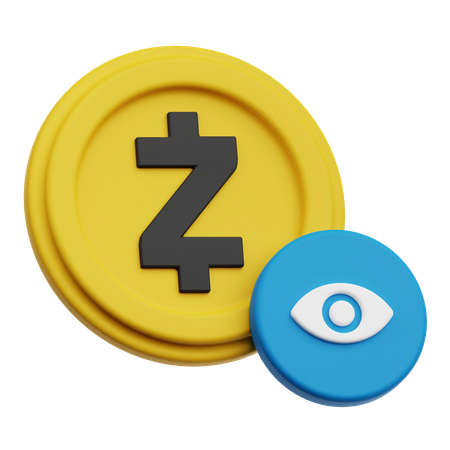 Zcash View  3D Icon